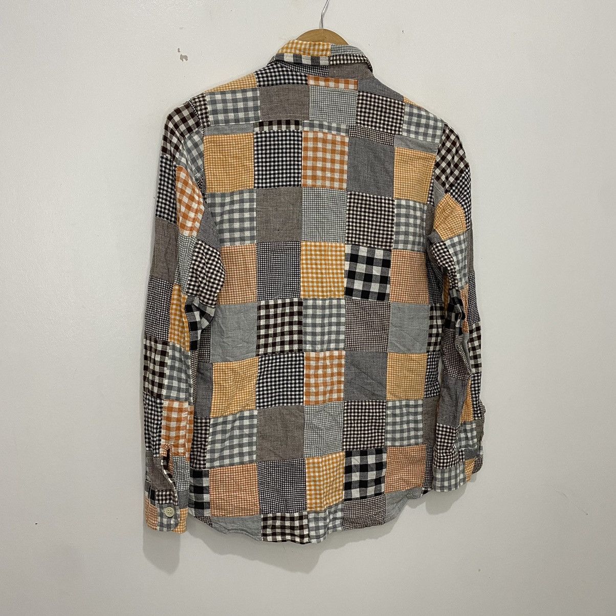 Bape Baby Milo Patchwork Button Down Size L / US 10 / IT 46 - 5 Thumbnail