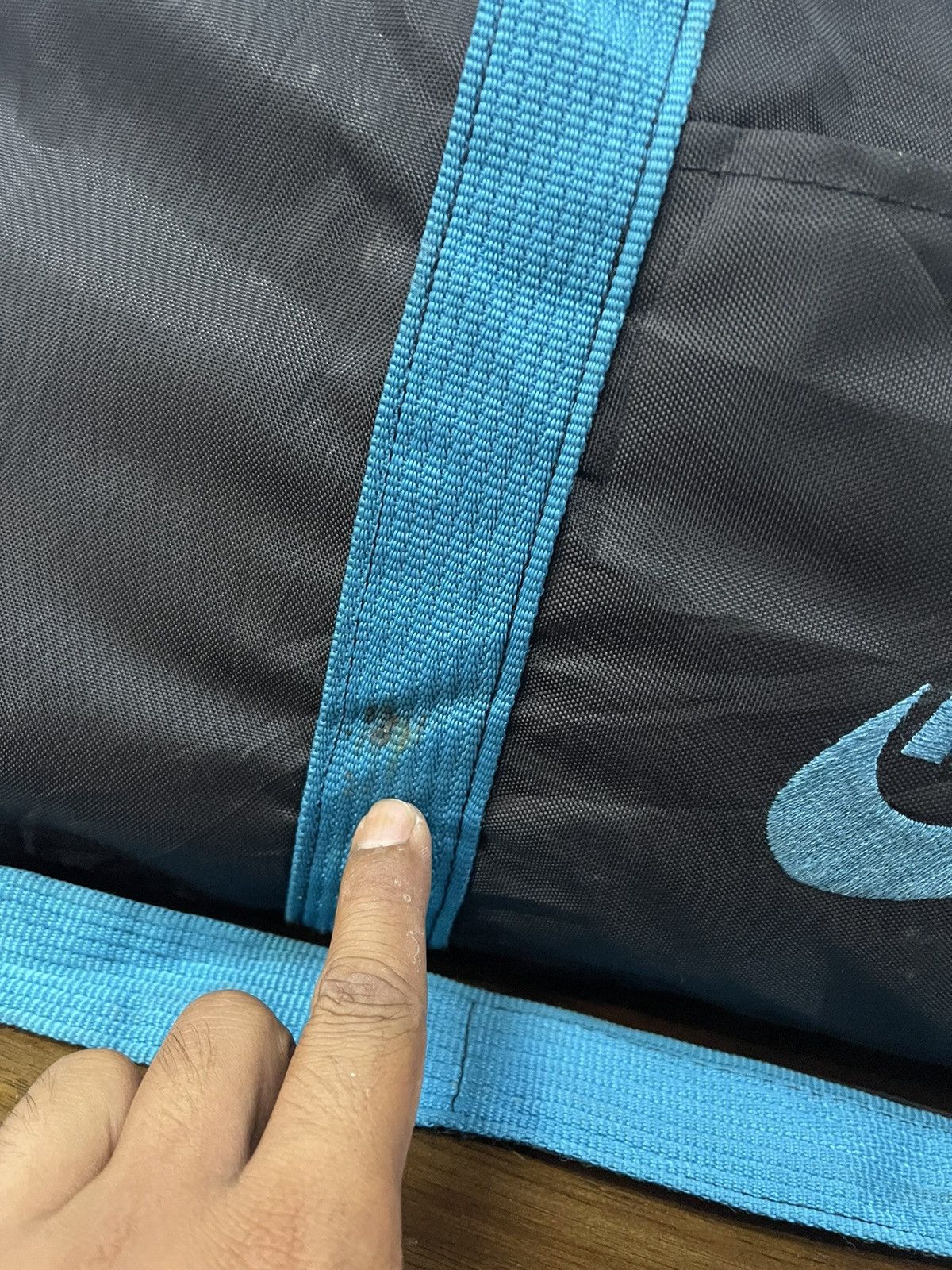 Nike × Vintage 90s Nike Gym Traveller Bag Size ONE SIZE - 5 Thumbnail