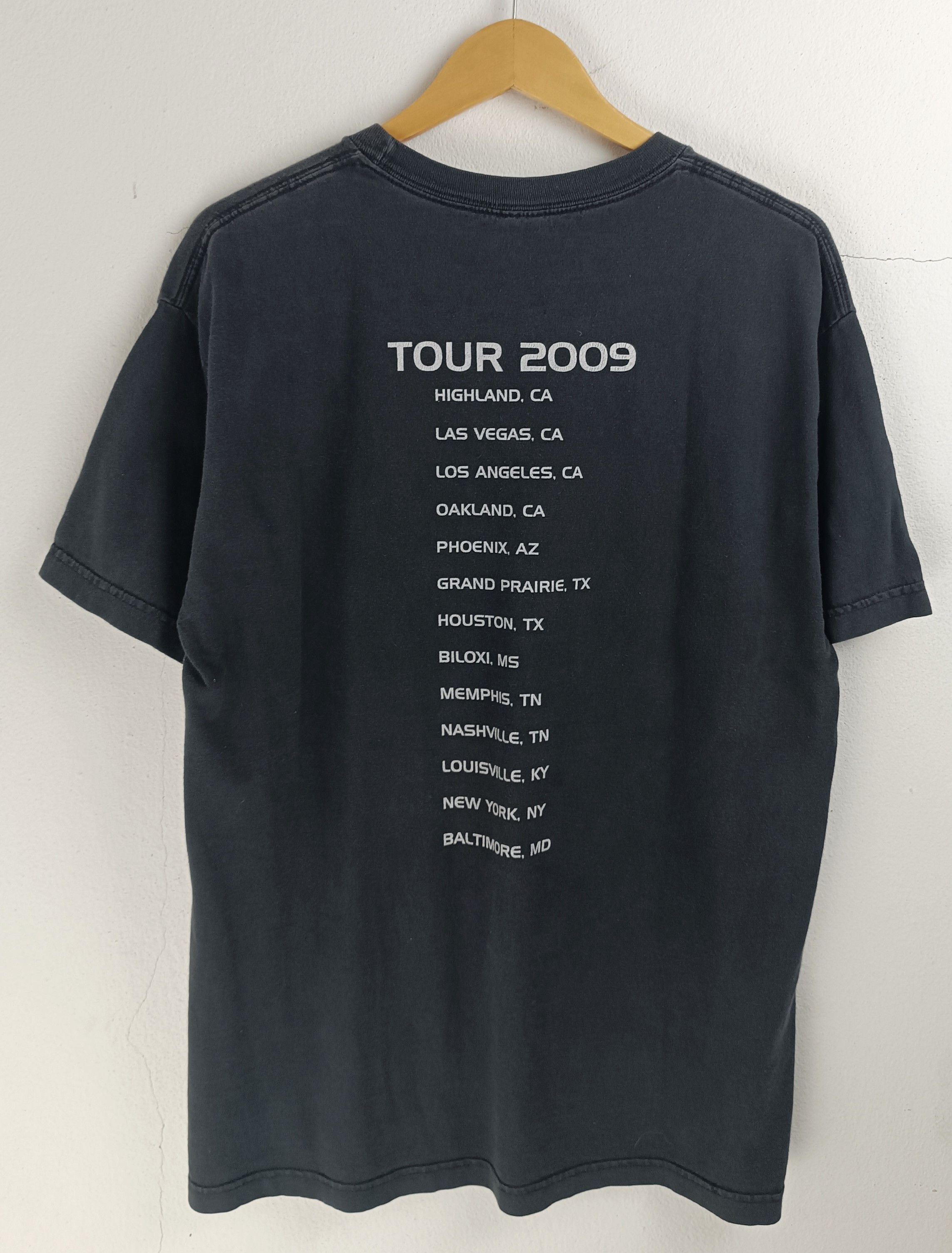 Rap Tees FADED VINTAGE '09 JENNIFER HUDSON ROBIN THICKE TOU VERY RARE Size US L / EU 52-54 / 3 - 4 Thumbnail
