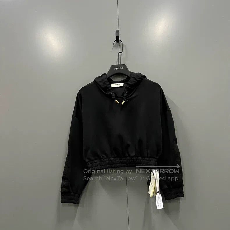 Fendi Black Short Hoodie