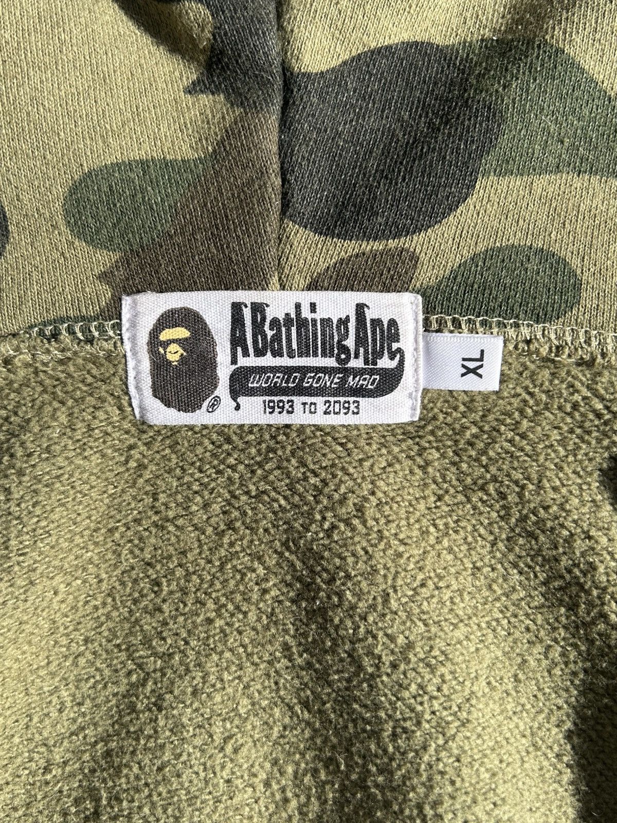 Bape 1st Camo 2nd Shark Full Zip Hoodie Size US M / EU 48-50 / 2 - 7 Thumbnail