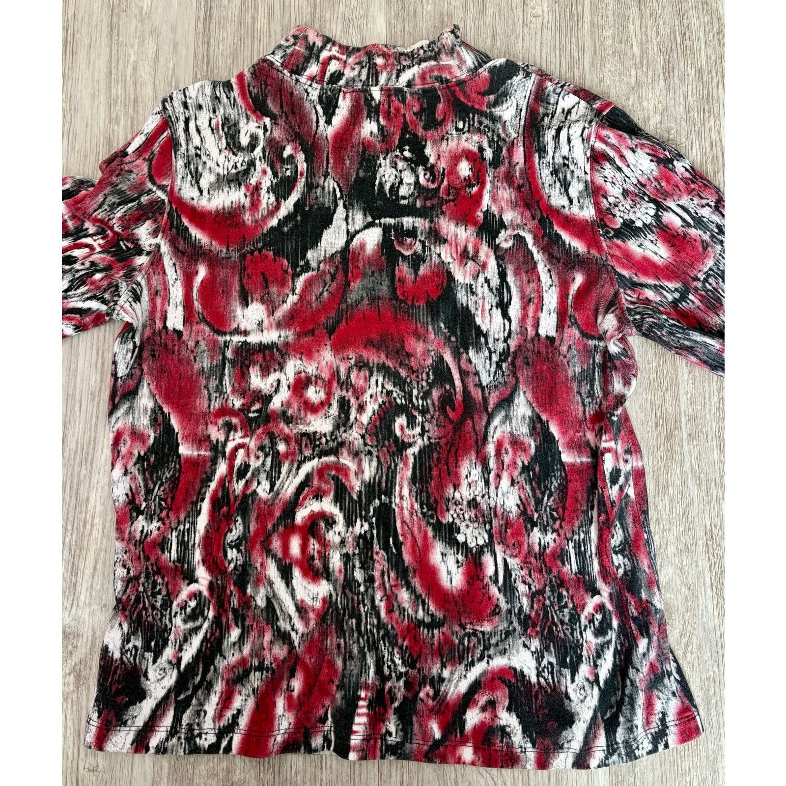 Other Rebecca Malone | Cotton Blend Long Sleeve Top | Large Size L / US 10 / IT 46 - 2 Thumbnail