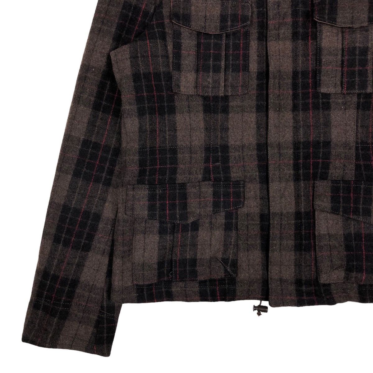 Other 🔥Biker Jacket Tartan Design Punk A.V.V Homme Japan Made Size US M / EU 48-50 / 2 - 3 Thumbnail