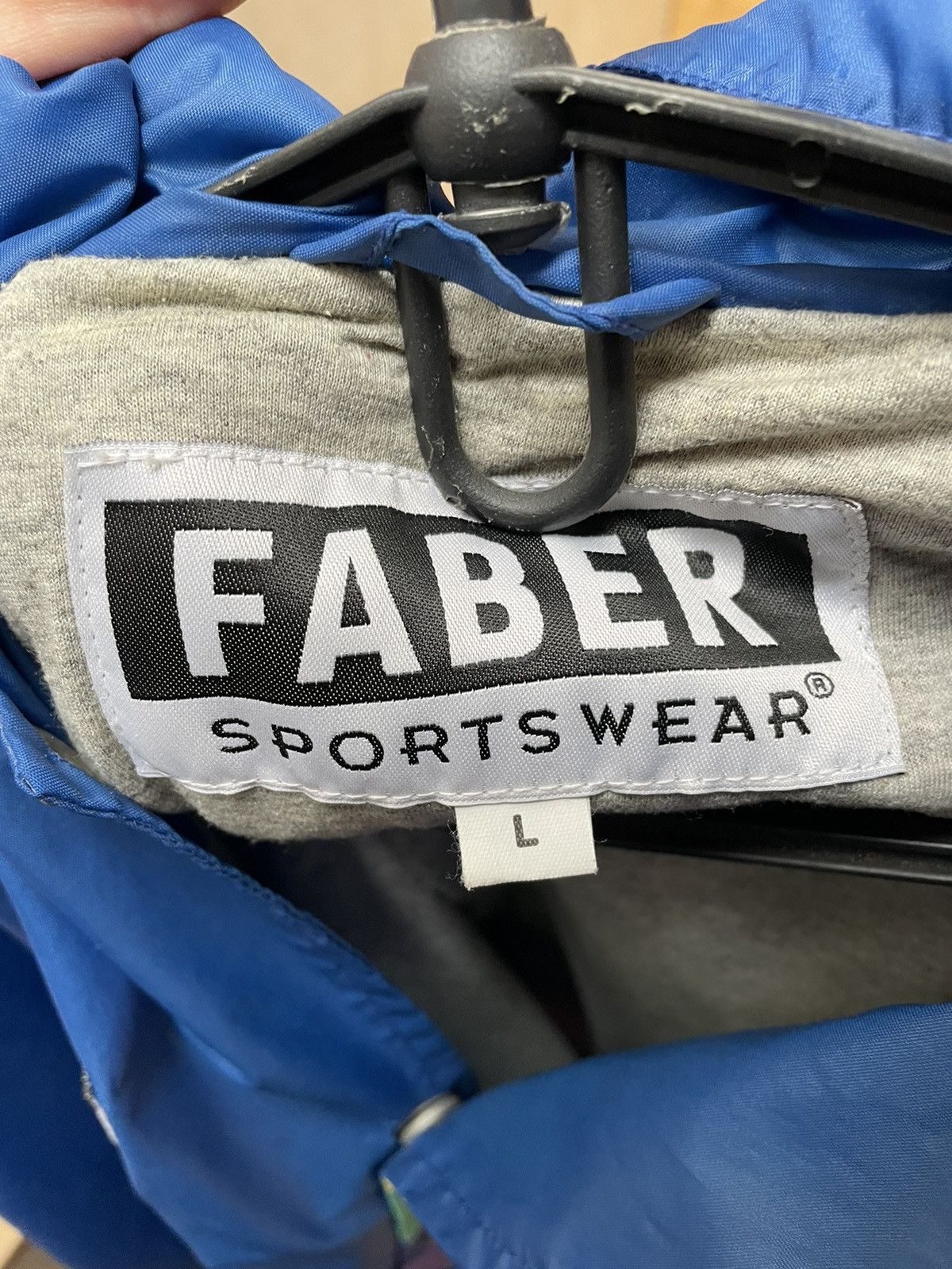 Vintage 1990-s Faber Bochum Vintage soccer Jacket football shirt Size US L / EU 52-54 / 3 - 9 Thumbnail