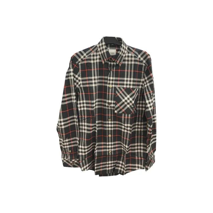 Burberry Burberry Color Block Check Long Sleeve Shirt Size US XS / EU 42 / 0 - 1 Thumbnail