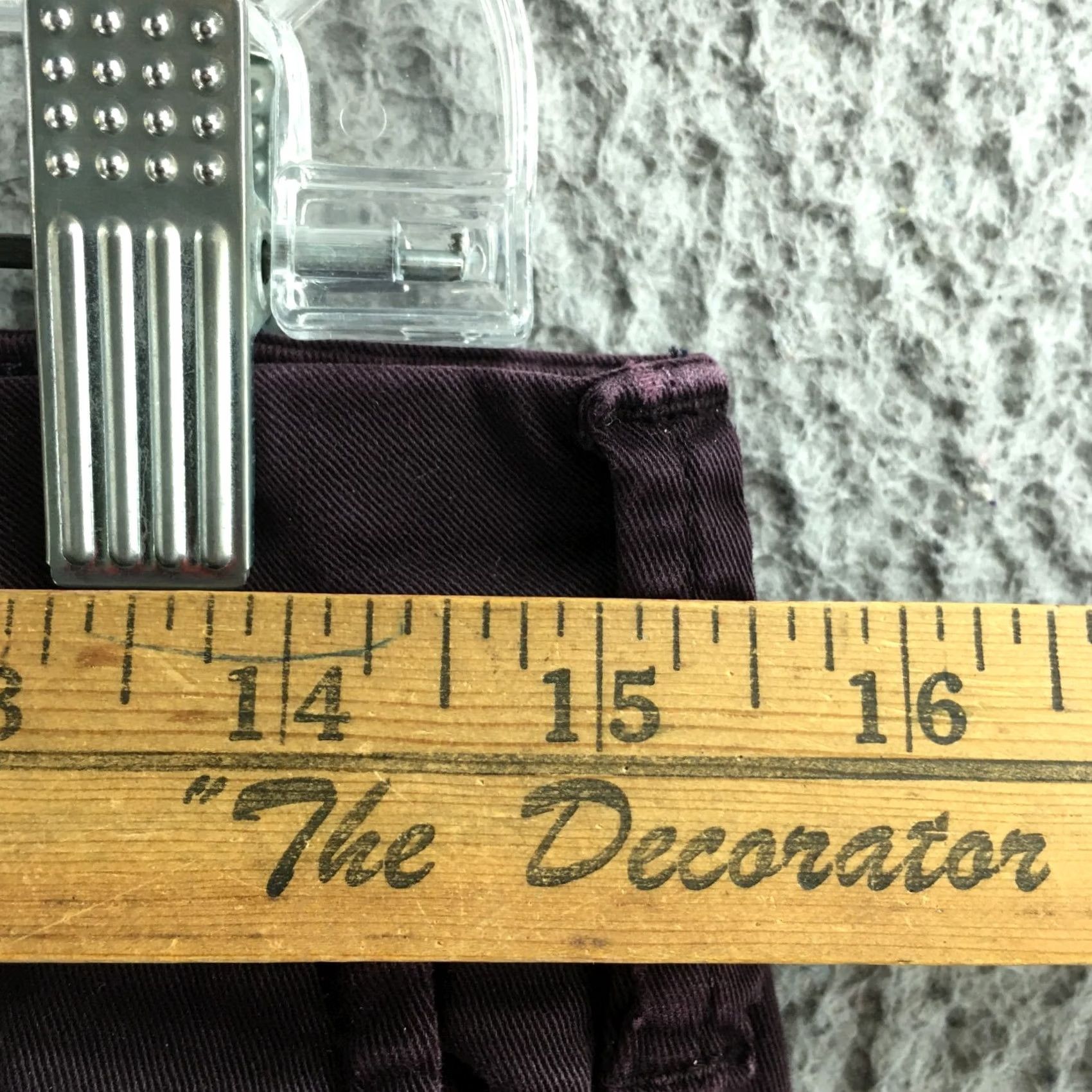 American Eagle Outfitters American Eagle Skinny Chino Pants Mens 29x30 Purple Mid Rise Chino Pants Mens Regular Purple Mens Boys Womens Size US 29 - 5 Thumbnail