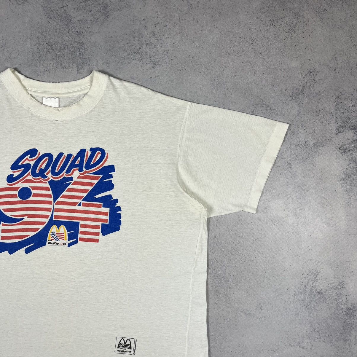 Vintage Vintage Fifa World Cup Squad 94 McDonalds tee 1992 Size US XL / EU 56 / 4 - 5 Thumbnail