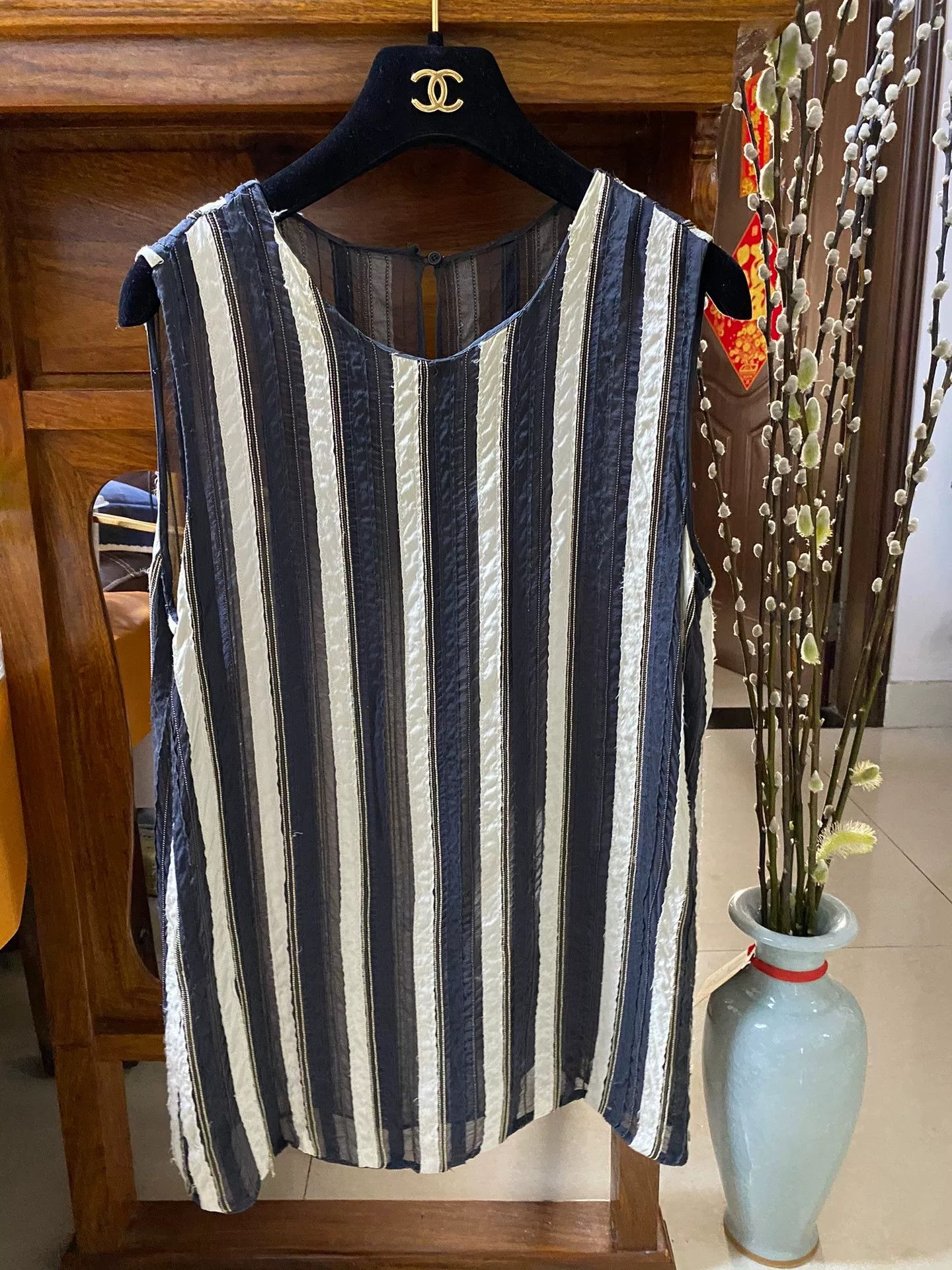 Brunello Cucinelli Brunello Cucinelli Silk T-Shirt Size S / US 4 / IT 40 - 1 Thumbnail