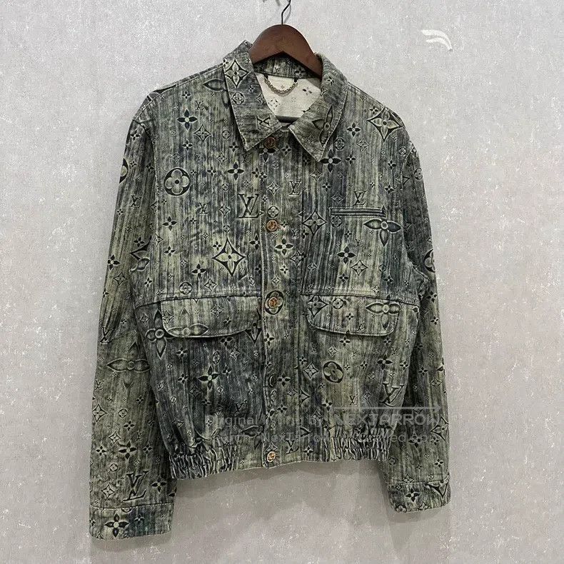 Louis Vuitton Louis Vuitton Washed old Jean jacket Size US M / EU 48-50 / 2 - 3 Thumbnail