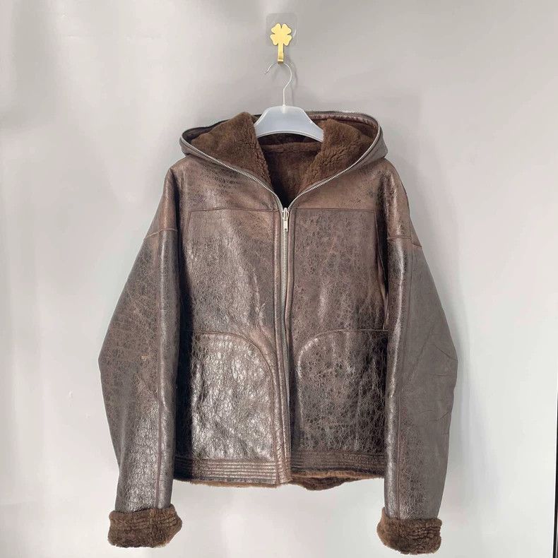 Rick Owens rick owens double-faced leather jacket-dmc Size US L / EU 52-54 / 3 - 1 Thumbnail