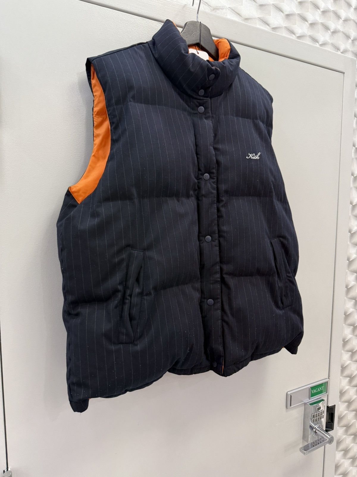 Kith Kith Pinstripe Puffer Vest Size US XL / EU 56 / 4 - 2 Thumbnail