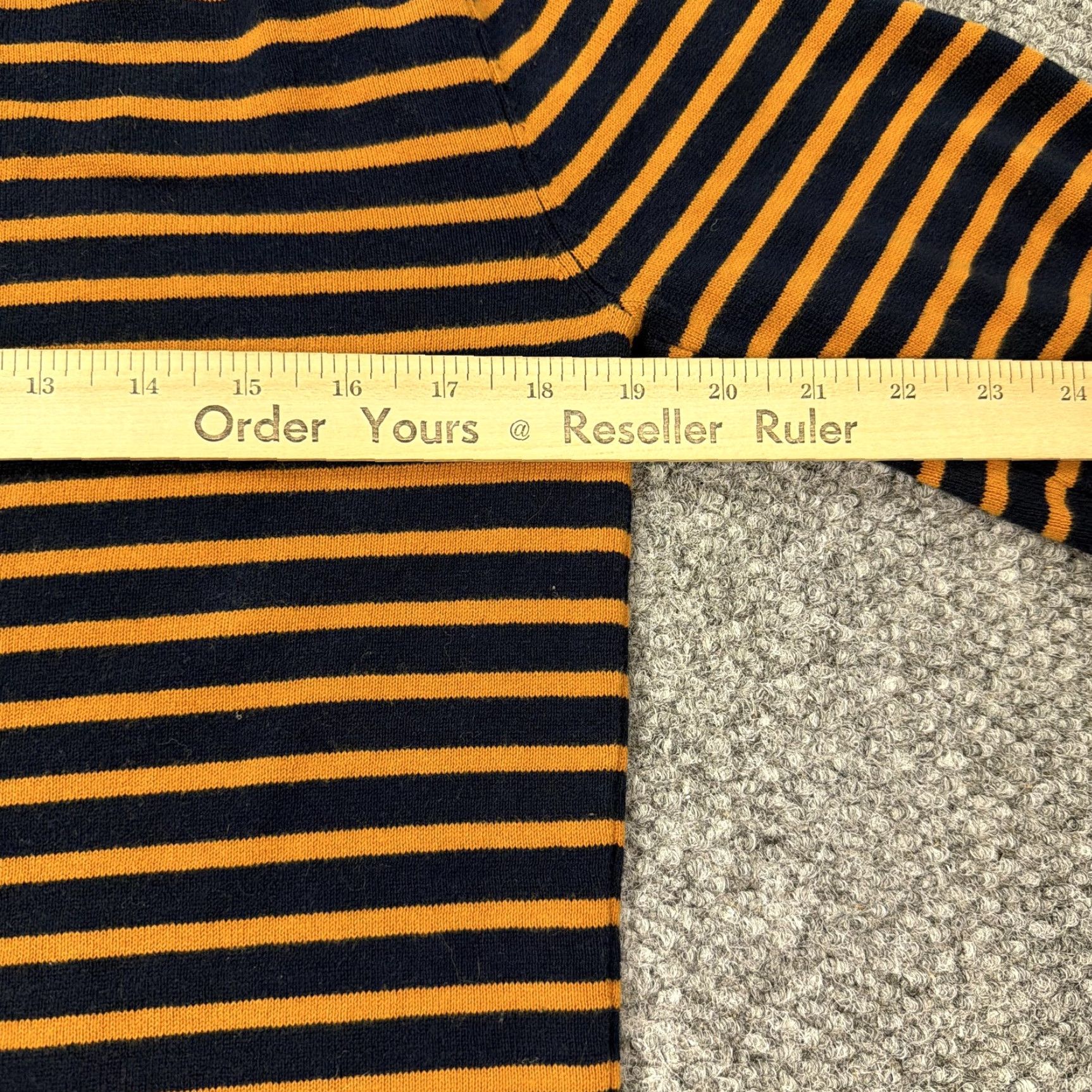 Simons Le 31 Simons Sweater Mens Small Blue Stripe Fair Isle Crewneck Knit Pullover Size US S / EU 44-46 / 1 - 8 Thumbnail