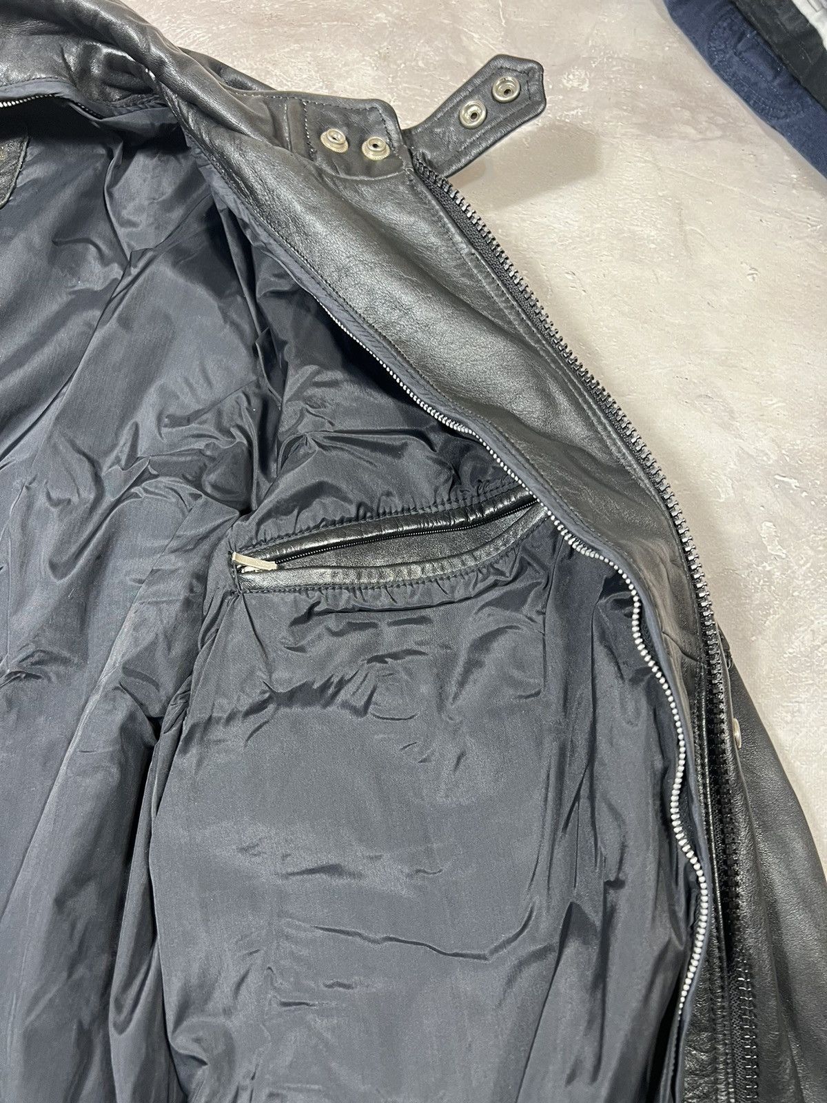 Other Vintage Y2k Leather Jacket Size US XL / EU 56 / 4 - 10 Thumbnail