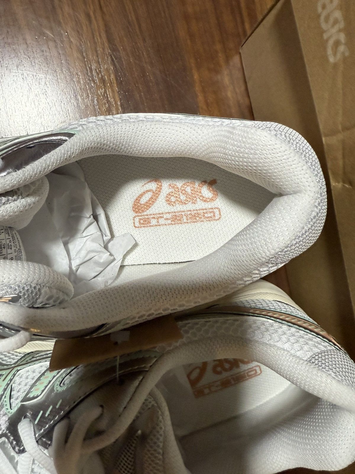 Asics ASICS GT-2160 “MIAMI DOLPHINS” Size 11 White/Mint Tint Size US 11 / EU 44 - 5 Thumbnail