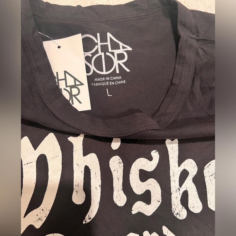 Chase Authentics Chaser WHISKEY AND ROCK & ROLL men’s graphic T shirt Large Size US L / EU 52-54 / 3 - 4 Thumbnail