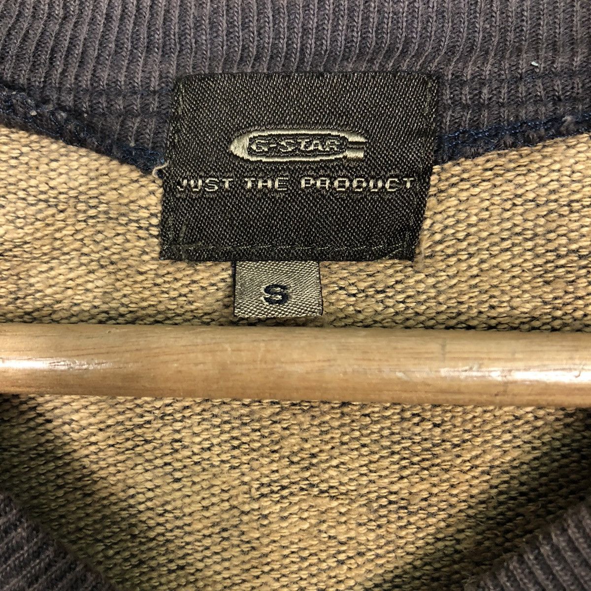 G-Star 📌Vintage Sweatshirt Indigo Design G-Star Raw Denim Big Logo Size US S / EU 44-46 / 1 - 15 Thumbnail