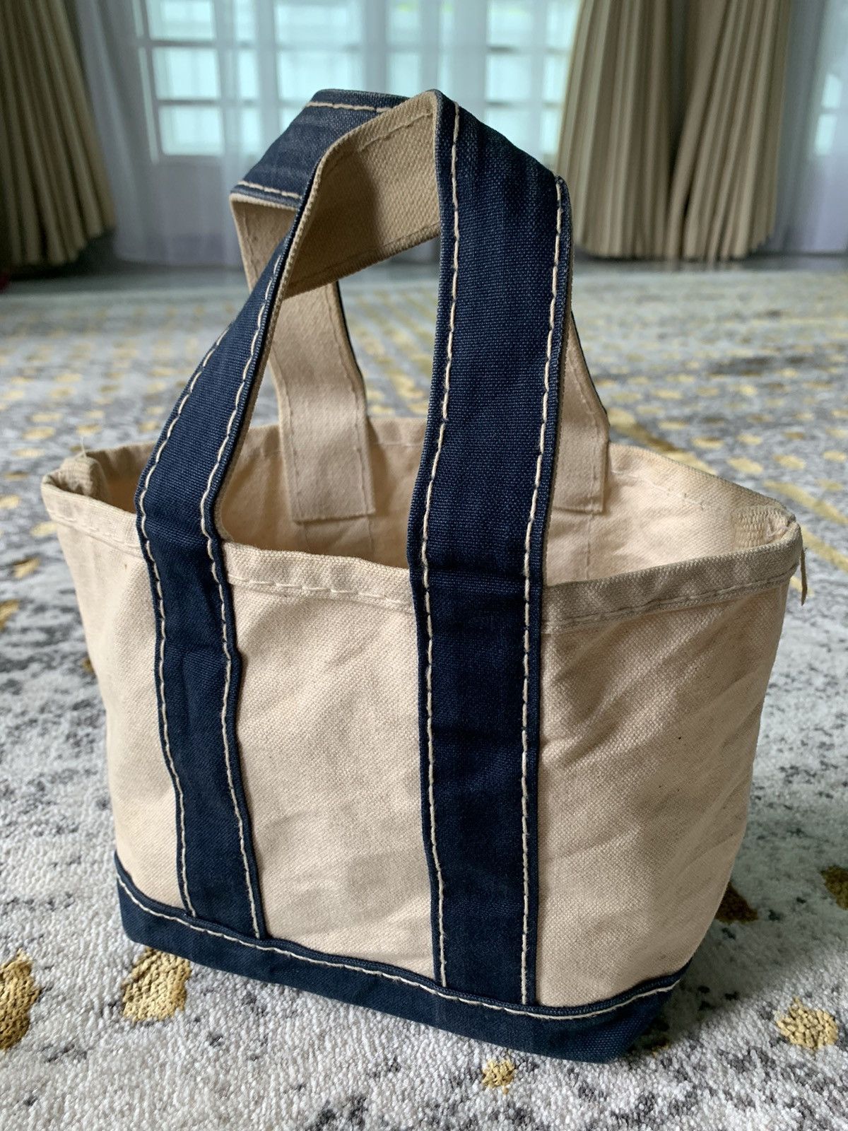 L.L. Bean × Lands' End × Vintage Lands End Heavy Canvas carry tote Size ONE SIZE - 2 Thumbnail