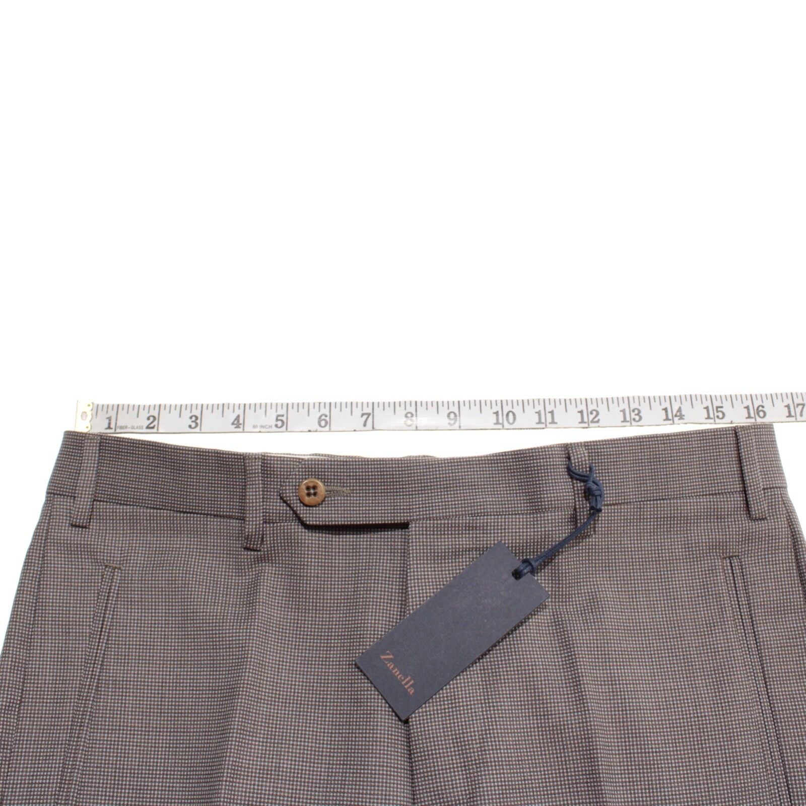 Zanella Zanella New with tags Dress Pants Size 32 US In Brown Size US 32 / EU 48 - 8 Thumbnail