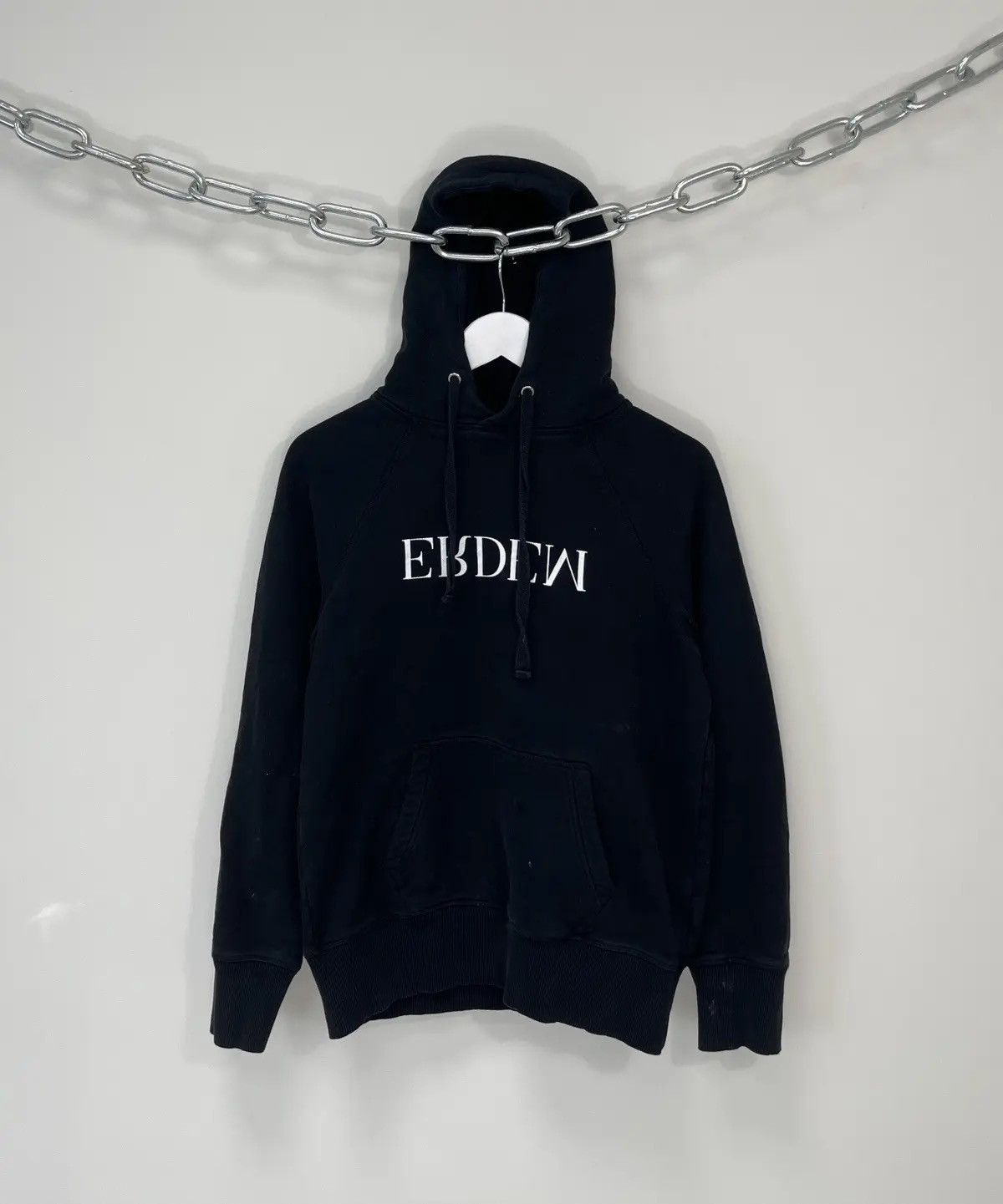 Designer Erdem H M Erdem x H M Big Logo Black Y2K Hoodie Grailed