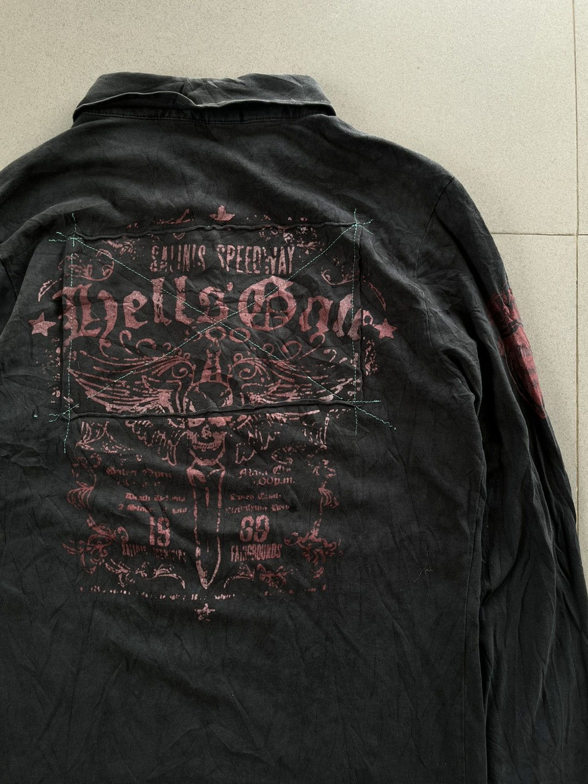 If Six Was Nine JAPANESE TESHIO POEM SKULL SEDITIONARIES VKEI PUNK STYLE Size US M / EU 48-50 / 2 - 12 Thumbnail