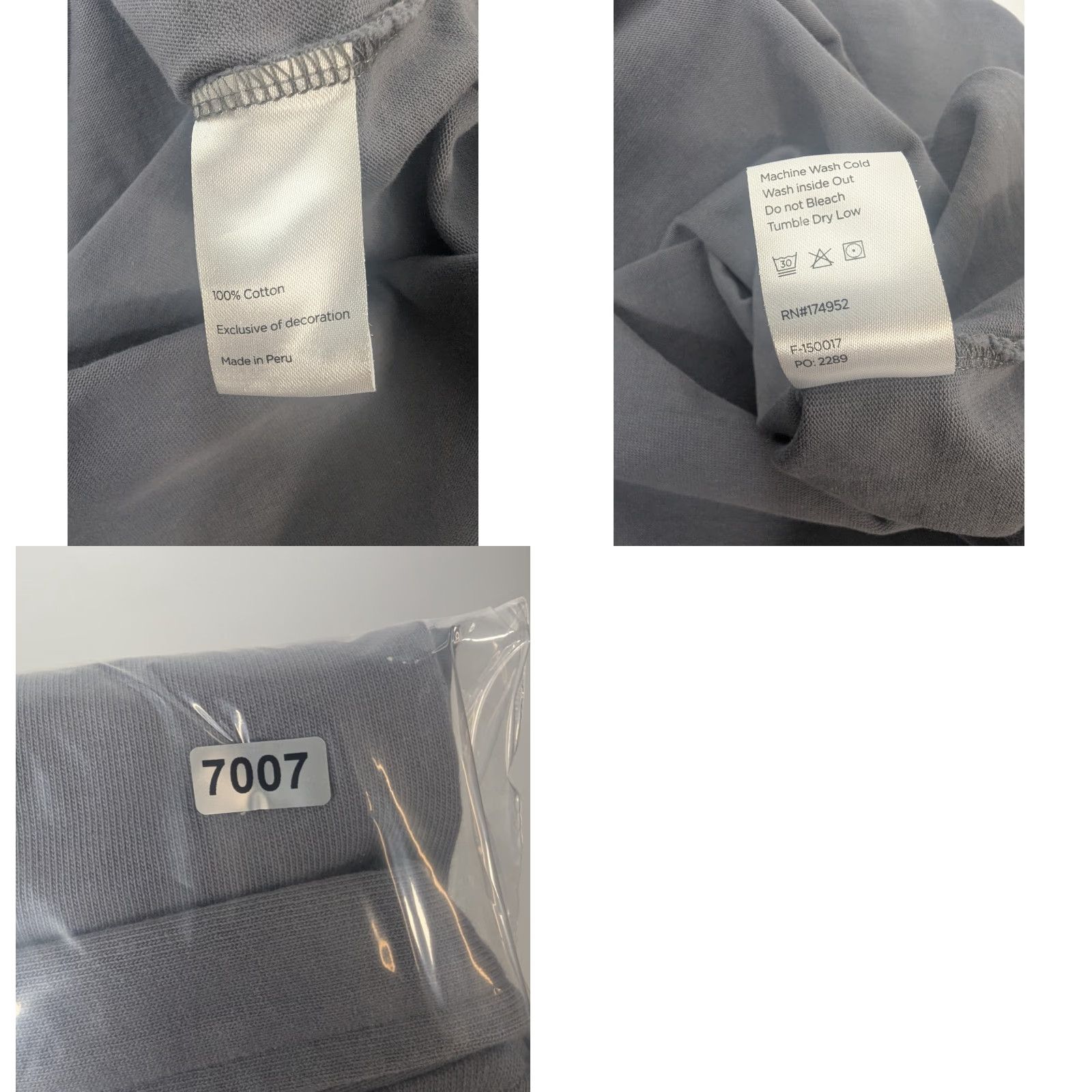 Flint And Tinder Flint and Tinder Polo Shirt Long Sleeve Gray Cotton Size L Mens Regular Collared Spreadful Polo Shirt Gray Lightweight Heavyweight Fall Winter Size US L / EU 52-54 / 3 - 8 Thumbnail