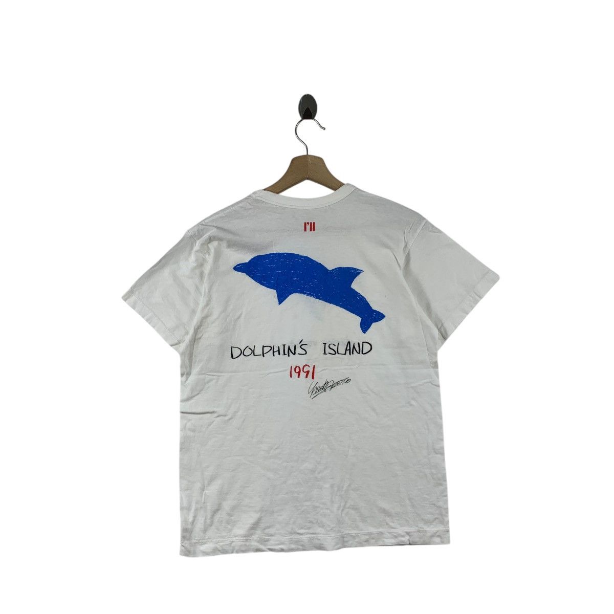 Vintage Vintage 1991 DOLPHIN’S ISLAND LONG VACATION Tee Shirt Top Size S / US 4 / IT 40 - 5 Thumbnail