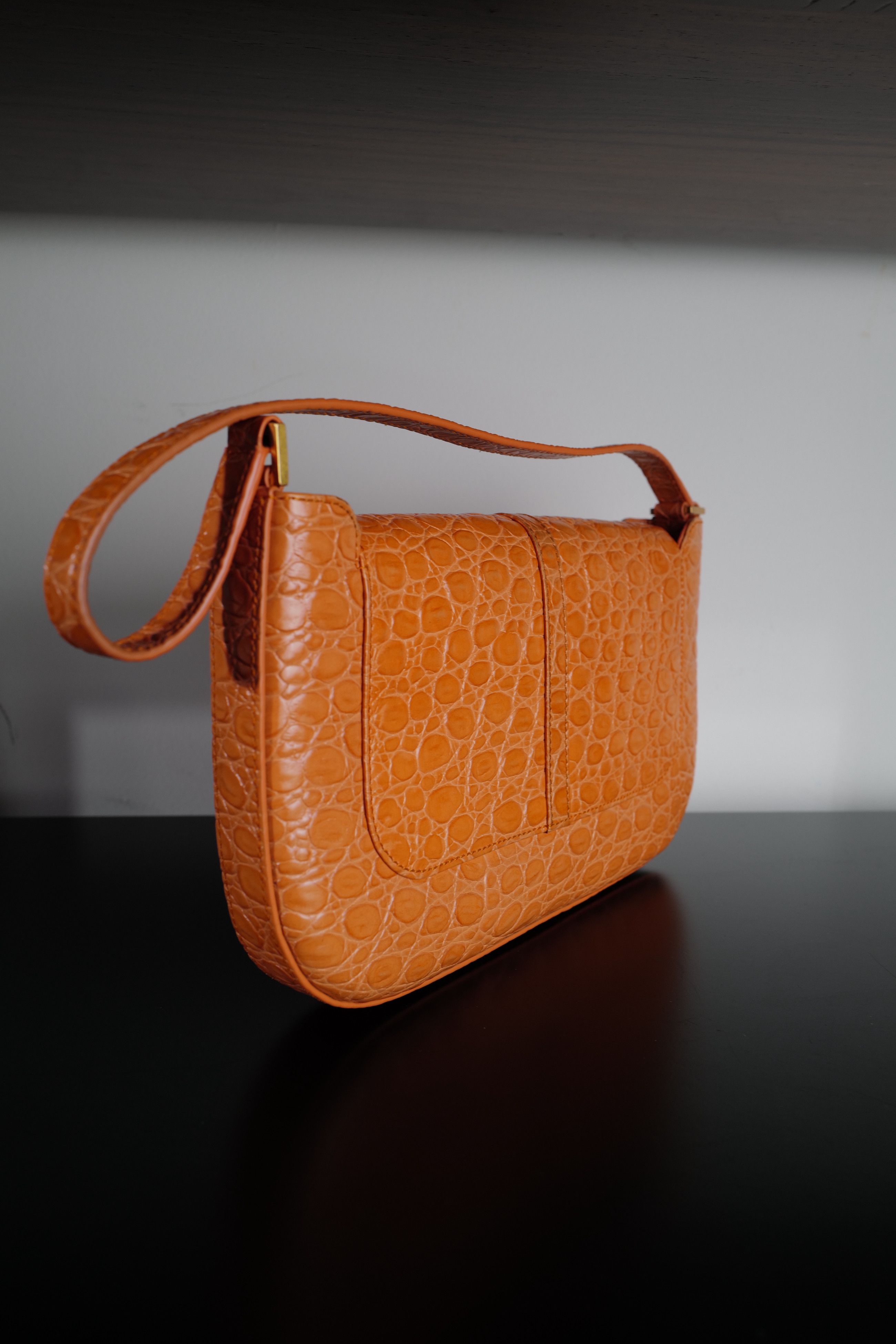 By Far BY FAR MIRANDA PAPAYA CROCO Size ONE SIZE - 7 Thumbnail