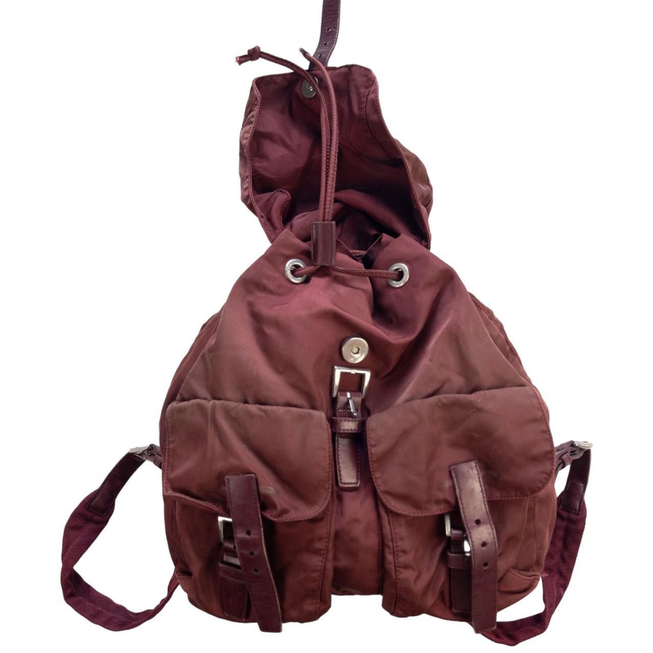 Prada Vintage Prada Multi Pocket Backpack Size ONE SIZE - 4 Thumbnail