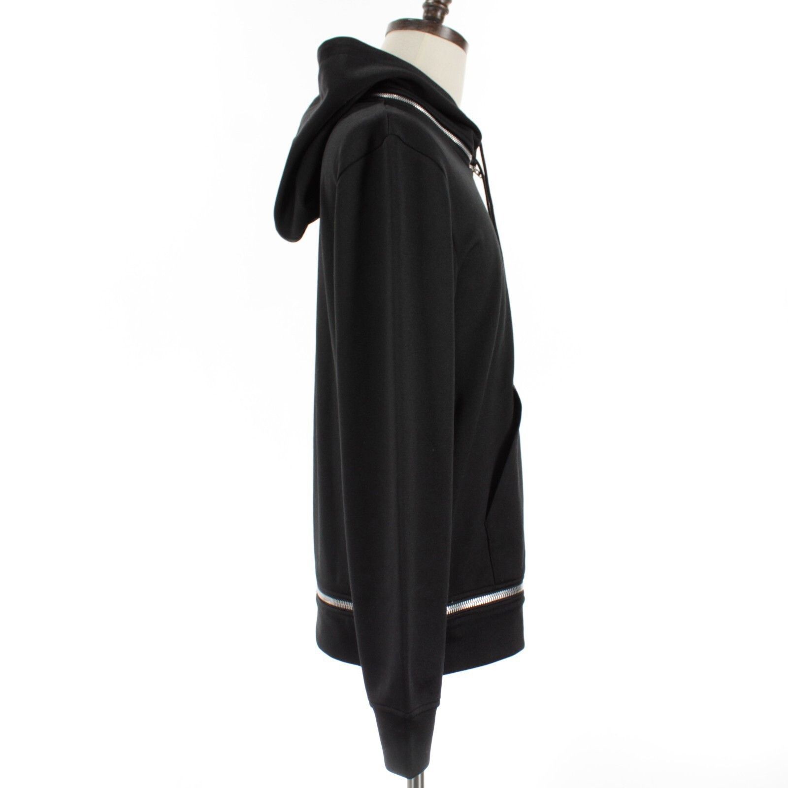 Helmut Lang Helmut Lang NWOT Hoodie with Zippers Size M in Black Size US M / EU 48-50 / 2 - 3 Thumbnail
