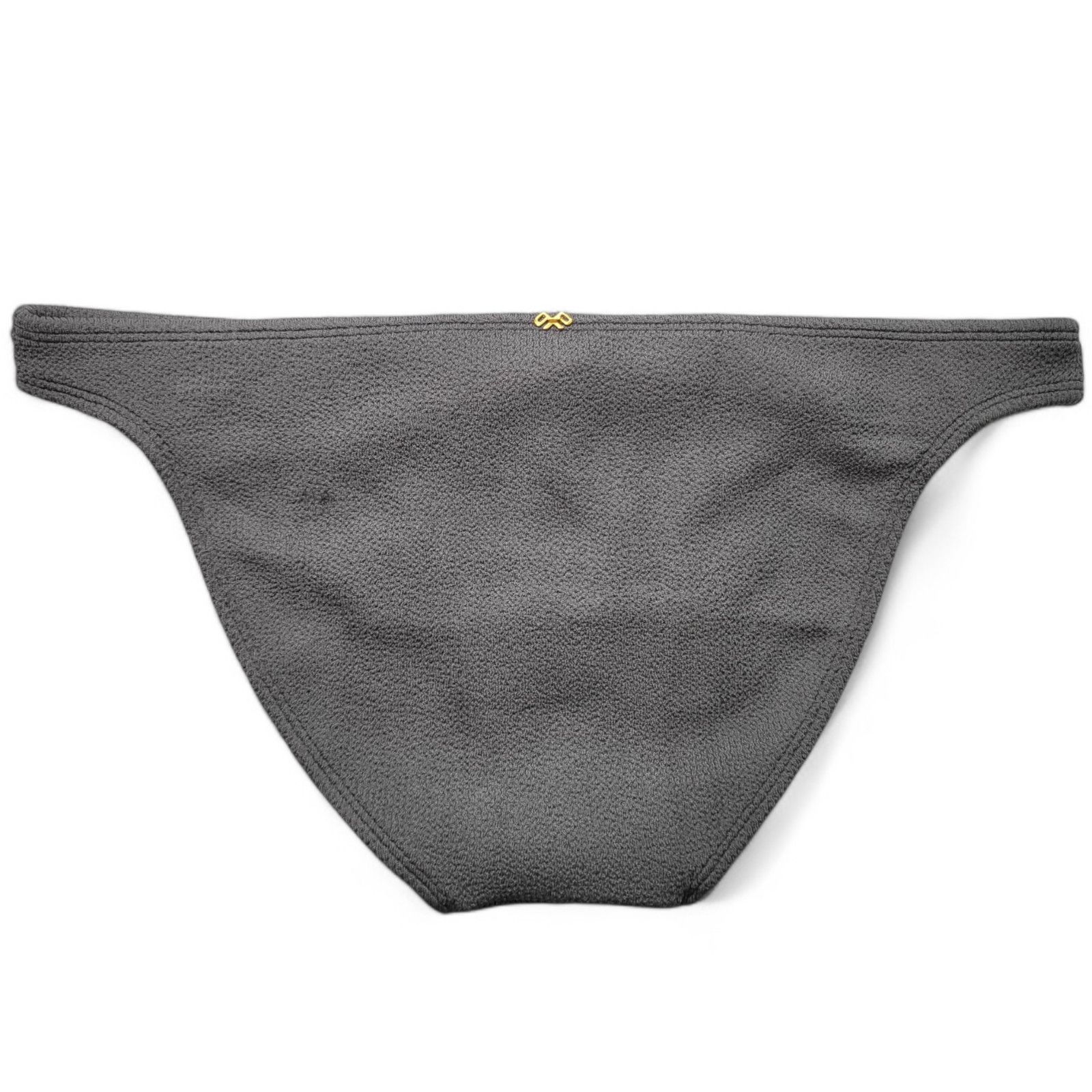 Other NWT PILYQ Reef Smocked Full Bikini Bottom Grey PQ Swim Size L / US 10 / IT 46 - 6 Thumbnail