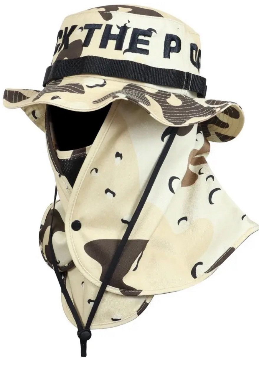 Fuck The Population FTP Spell Out Face Mask Boonie Size ONE SIZE - 1 Preview