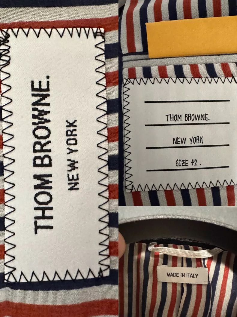 Thom Browne Thom Browne Cool plaid thin suit Size M / US 6-8 / IT 42-44 - 6 Thumbnail