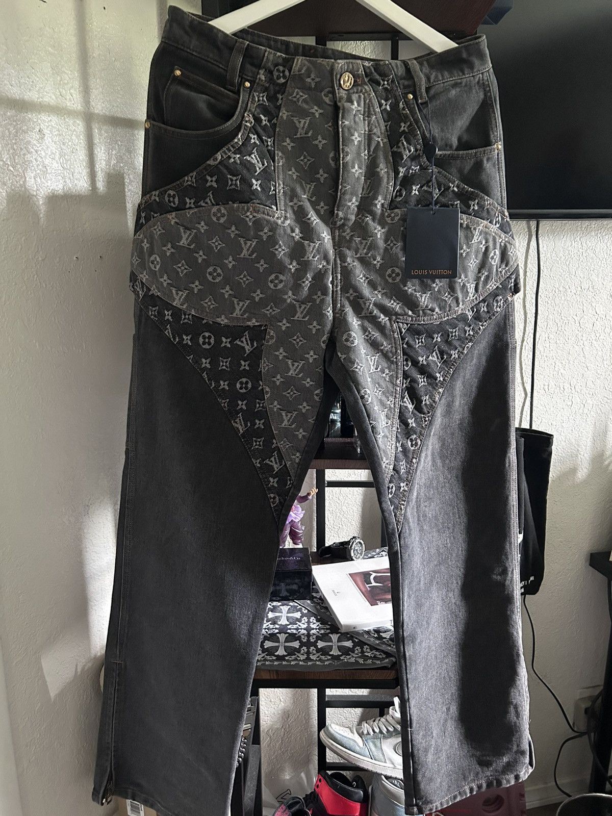 Louis Vuitton Flower Monogram Pants
