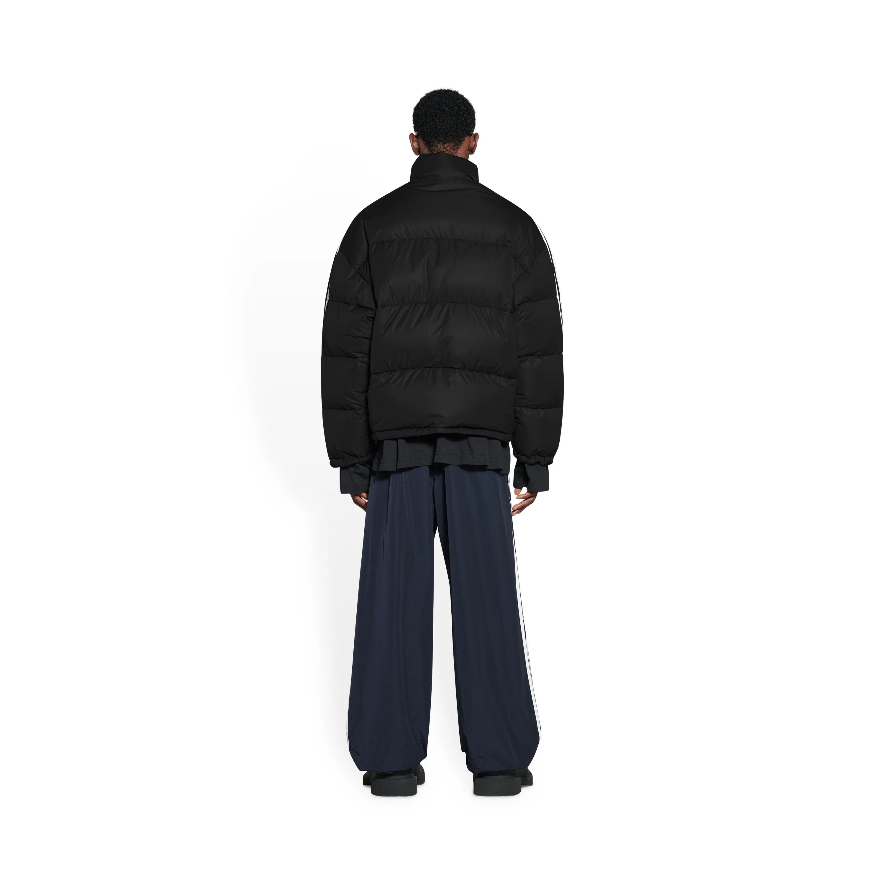 Adidas × Balenciaga o1srvl11e0424 Balenciaga / Adidas Puffer Jacket in Black Size US M / EU 48-50 / 2 - 5 Thumbnail