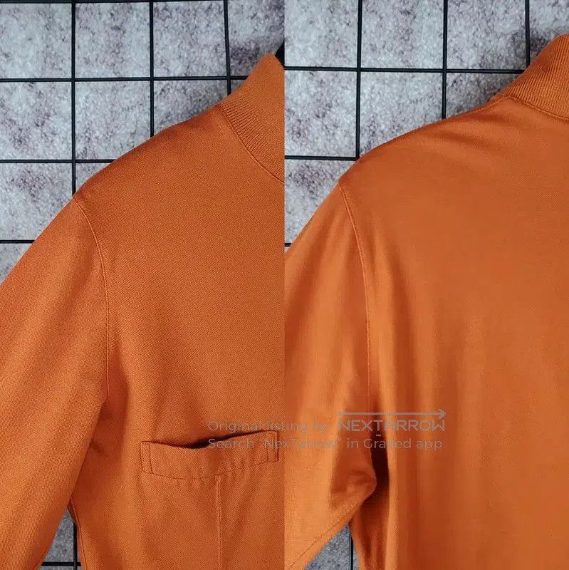 Dior Dior Long Sleeve Cotton Top in Deep Orange . Size M / US 6-8 / IT 42-44 - 4 Thumbnail
