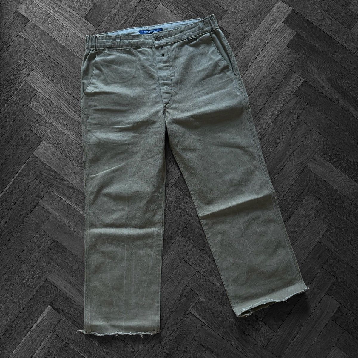 image of Junya Watanabe X Laboureur Workpants Ad2010 in Beige, Men's (Size 34)