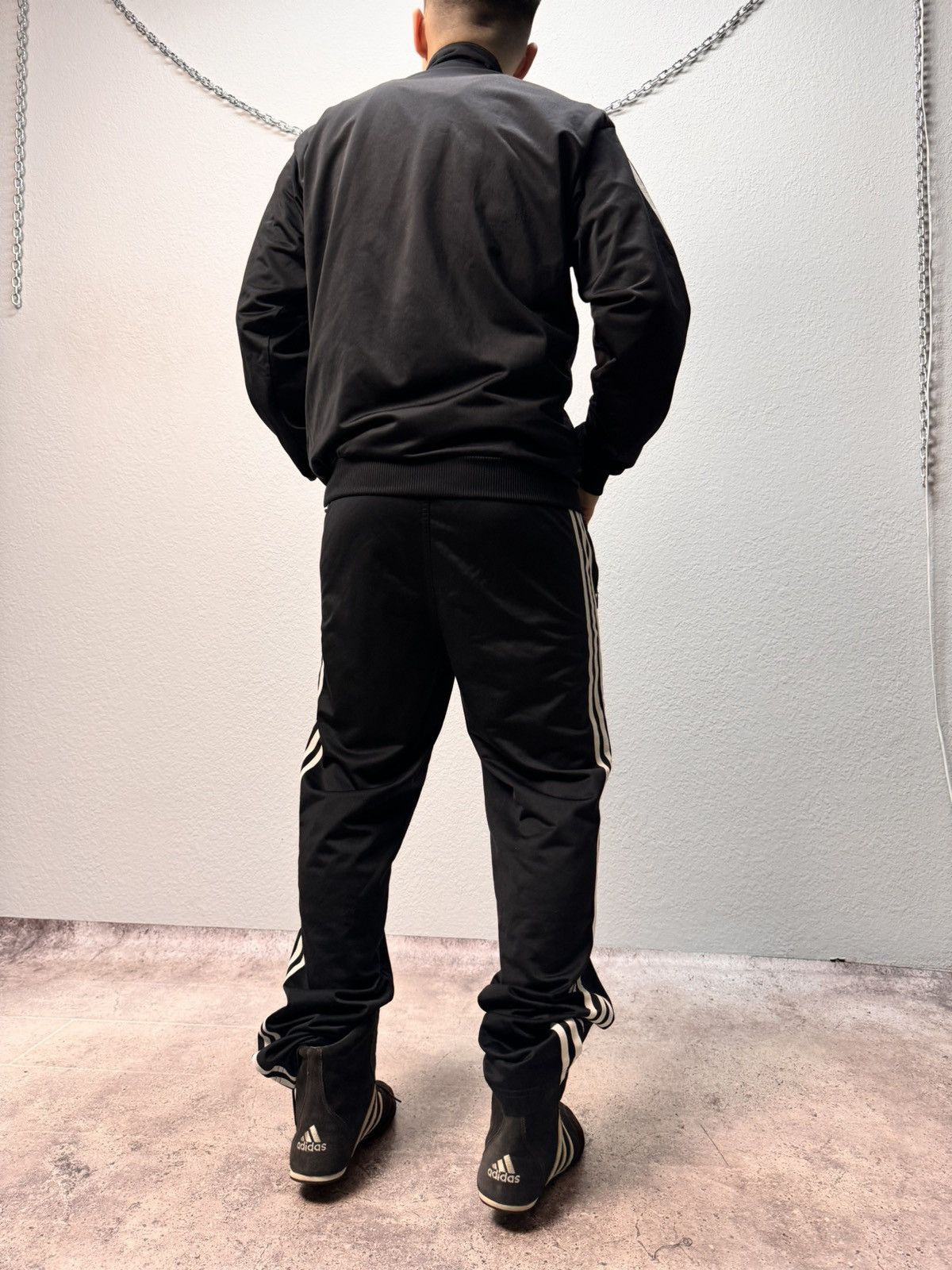 Adidas × Vintage Vintage Y2K Zip Hoodie Adidas Club coloboration streetstyle Size US M / EU 48-50 / 2 - 23 Thumbnail
