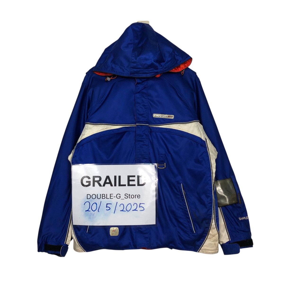 Japanese Brand Phenix FIS Tech Ski Shell — 90s Alpine Blue Racer Jacket Size US L / EU 52-54 / 3 - 1 Thumbnail