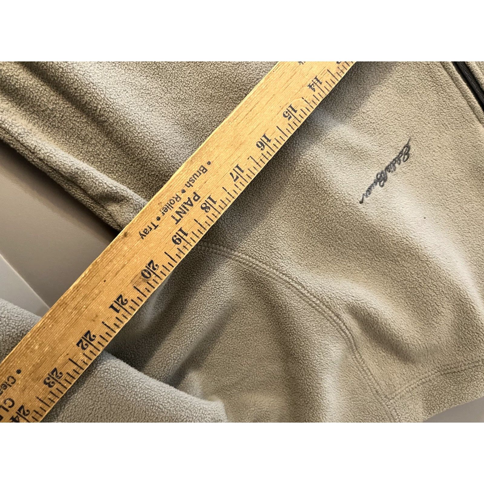 Eddie Bauer Eddie Bauer 1/4 Zip Pullover Fleece Sweater Medium Gray Size M / US 6-8 / IT 42-44 - 5 Thumbnail