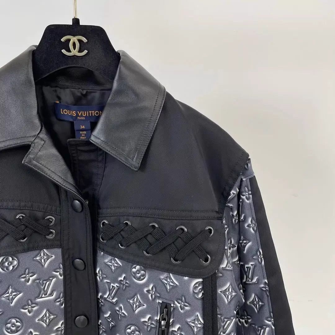 Louis Vuitton Louis Vuitton color blocked Monogram jacket 34 Size XS / US 0-2 / IT 36-38 - 3 Thumbnail