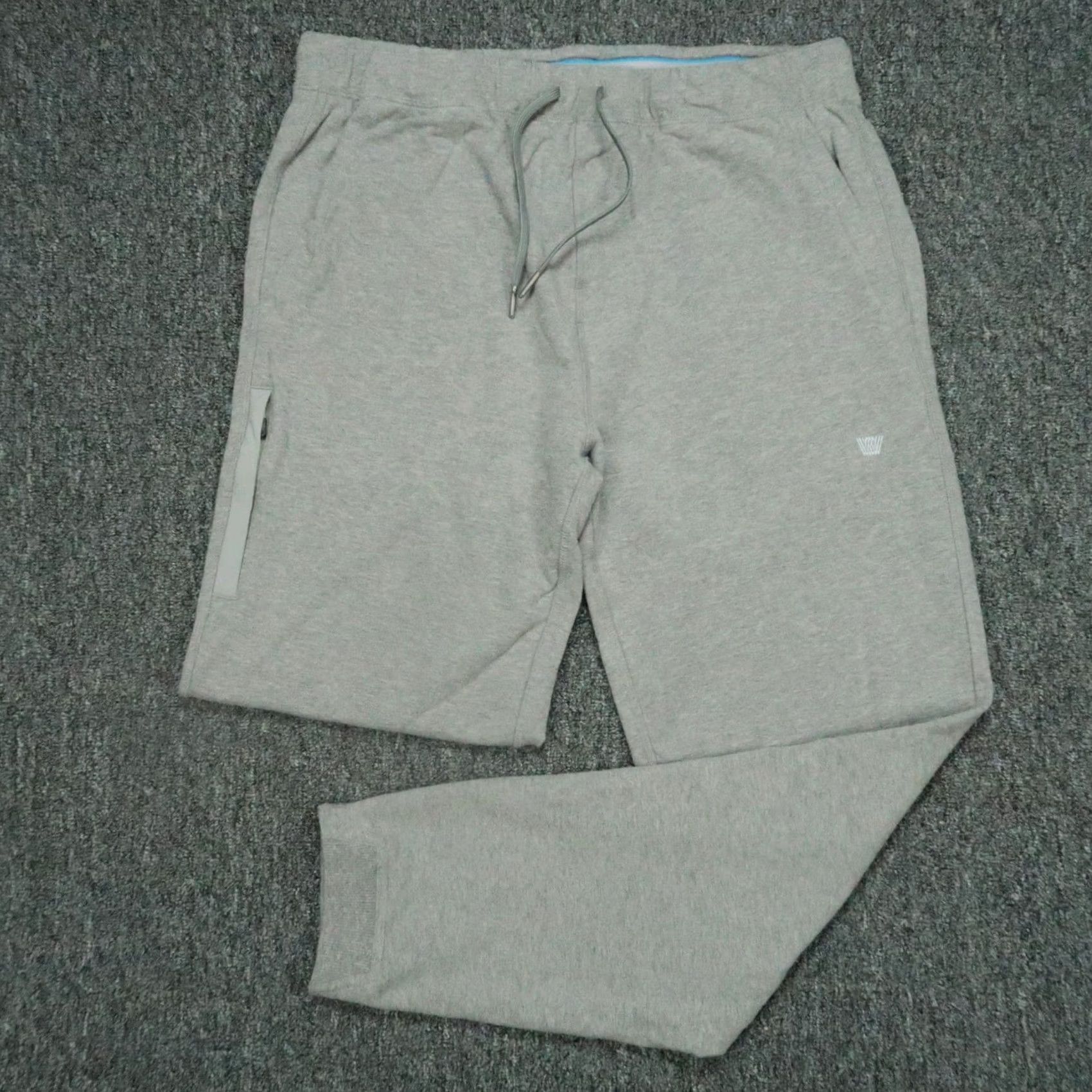 Vintage Mack Weldon Pants Mens Medium Gray Ace Jogger Sweat Athletic Zip Pocket Stretch Size US 31 - 2 Thumbnail