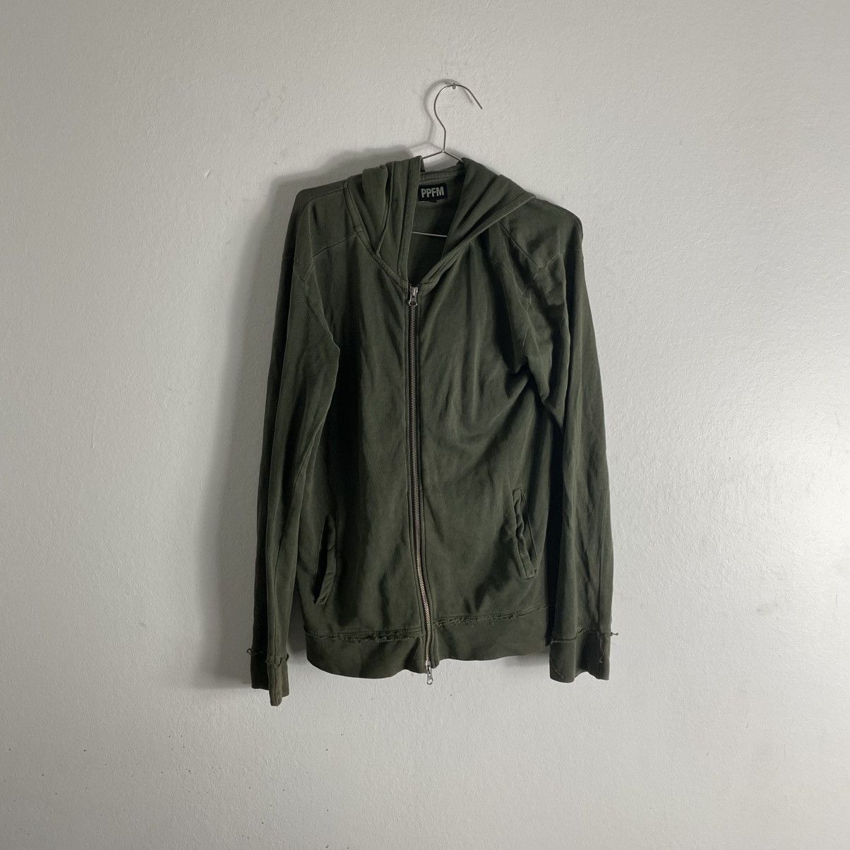 PPFM *rare Dark Green Ppfm Zip Up Hoodie Size US L / EU 52-54 / 3 - 1 Thumbnail