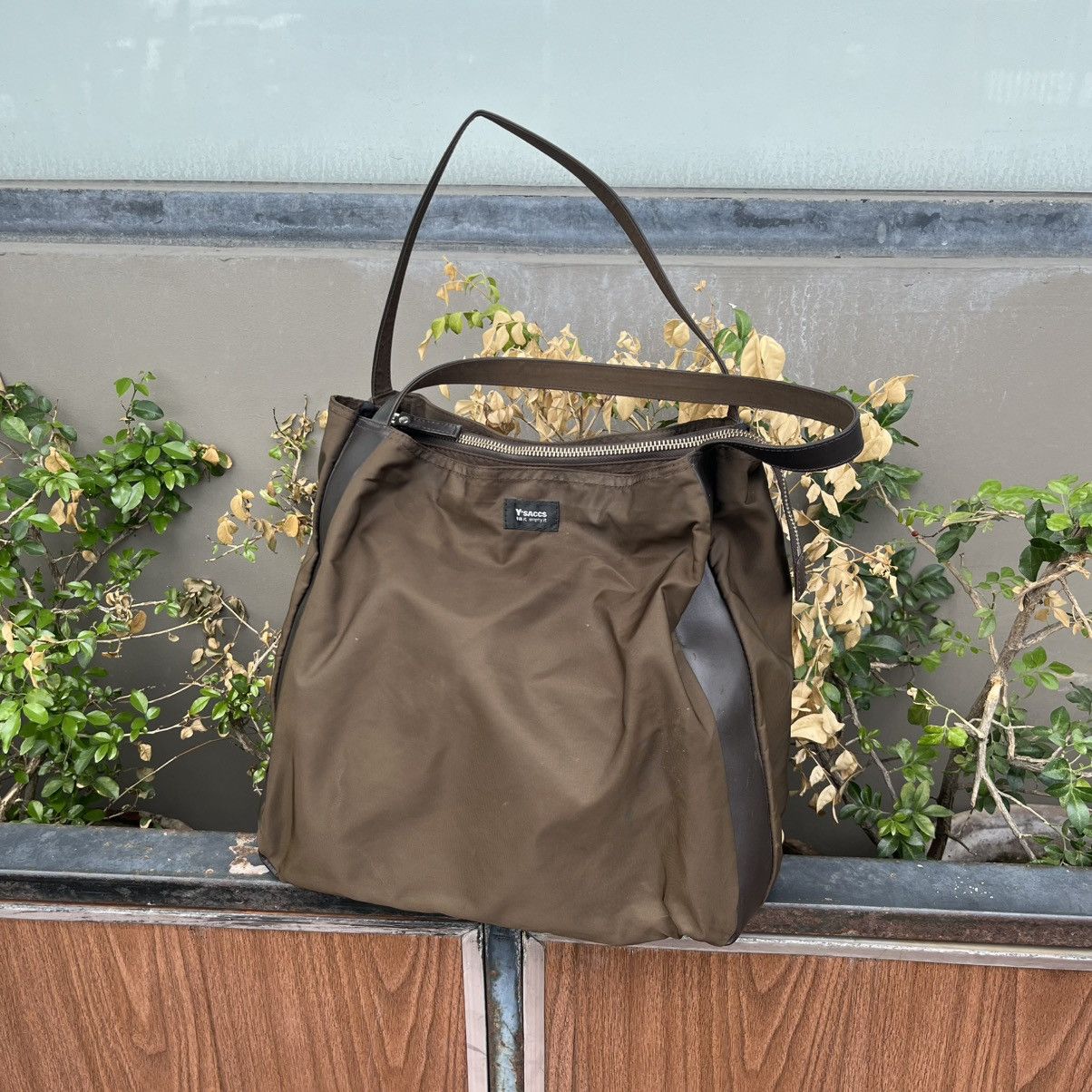 Yohji Yamamoto Y’Saccs Yohji Yamamoto Brown Tote Bag Size ONE SIZE - 1 Thumbnail