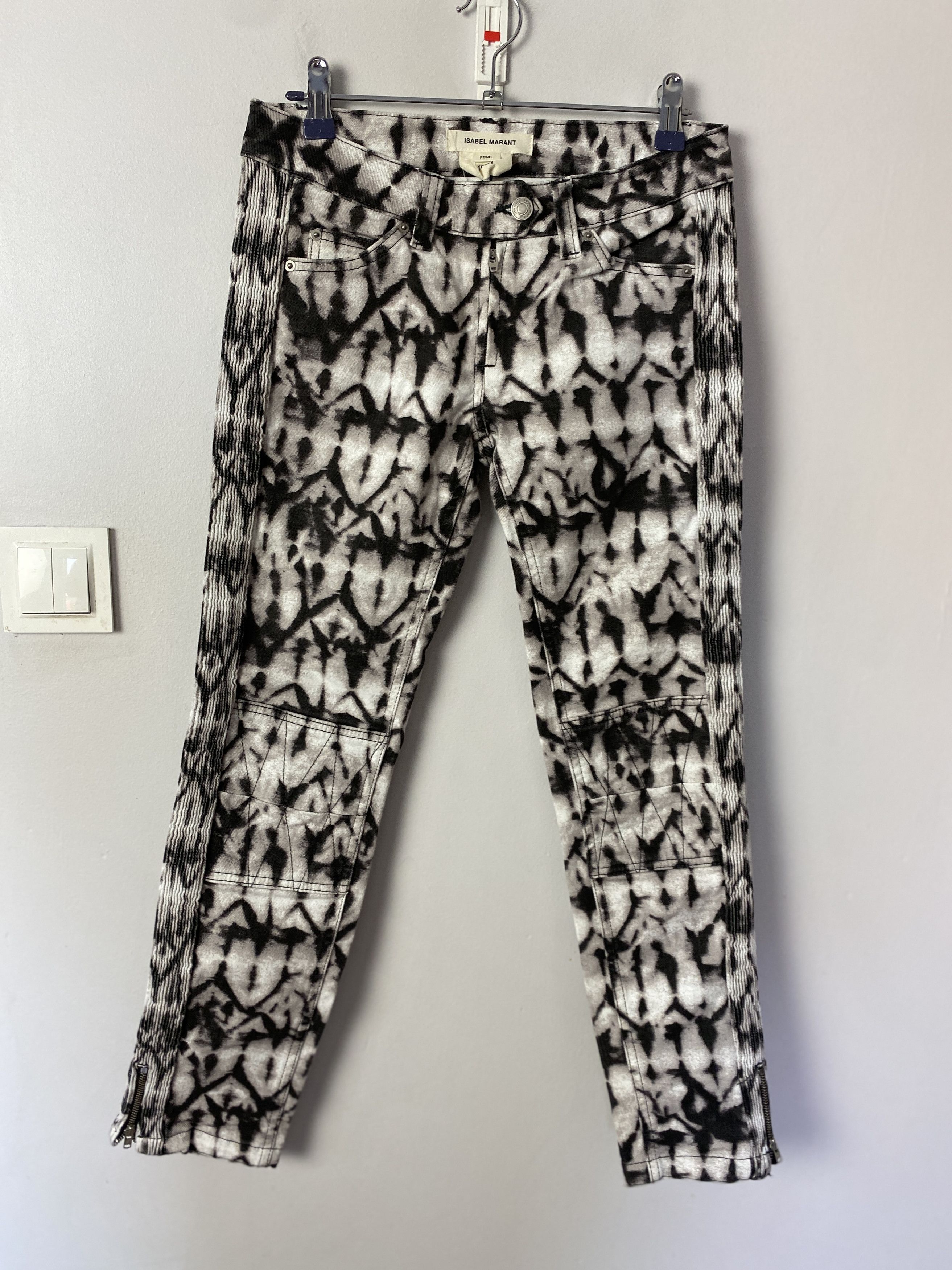 H&M × Isabel Marant Isabel Marant pour H&M printed jeans pants Size 25" / US 0 / IT 36 - 1 Thumbnail
