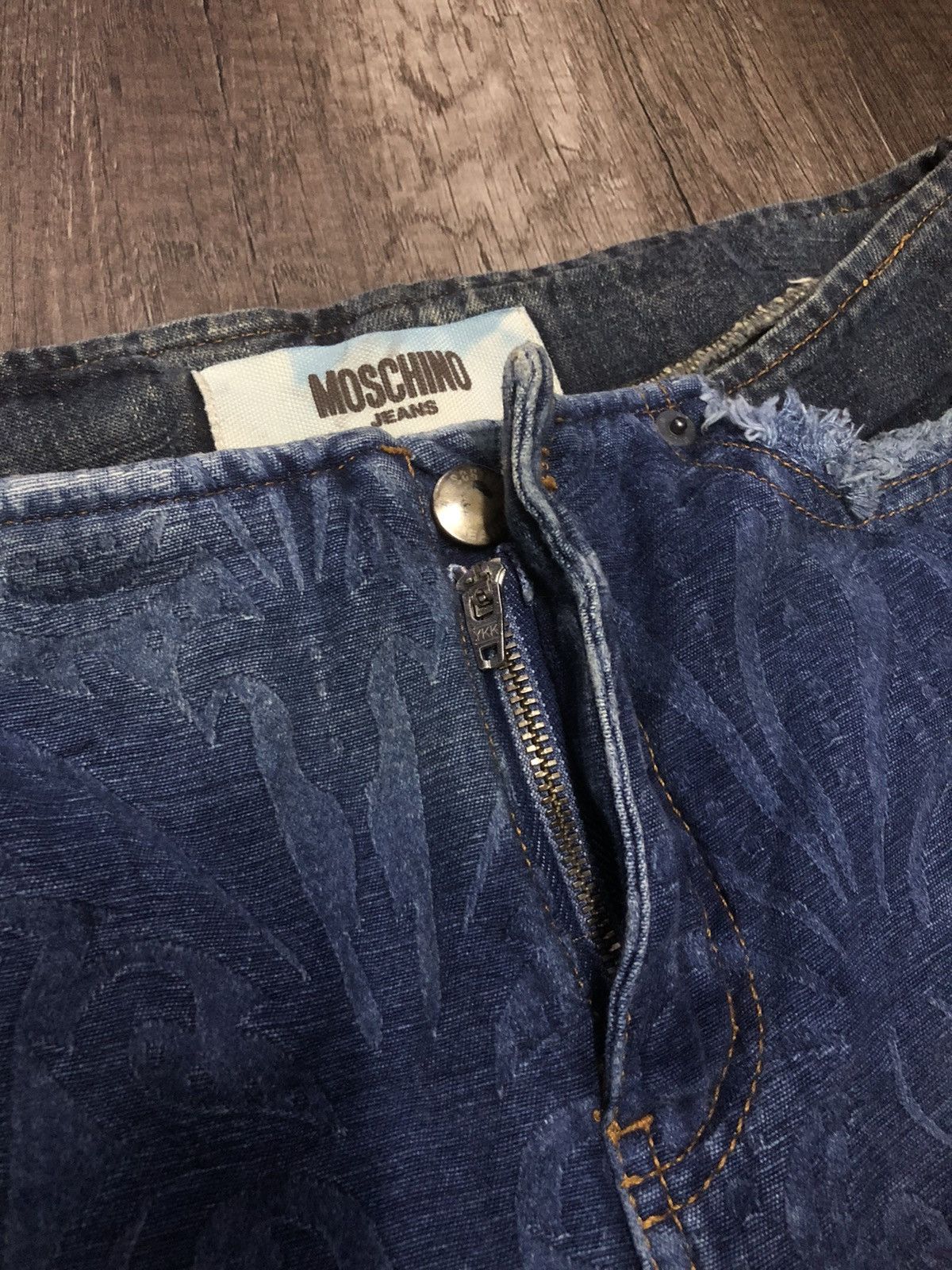 Moschino × Vintage MOSCHINO JEANS DONNA RARE DESIGN Size 28" / US 6 / IT 42 - 15 Thumbnail