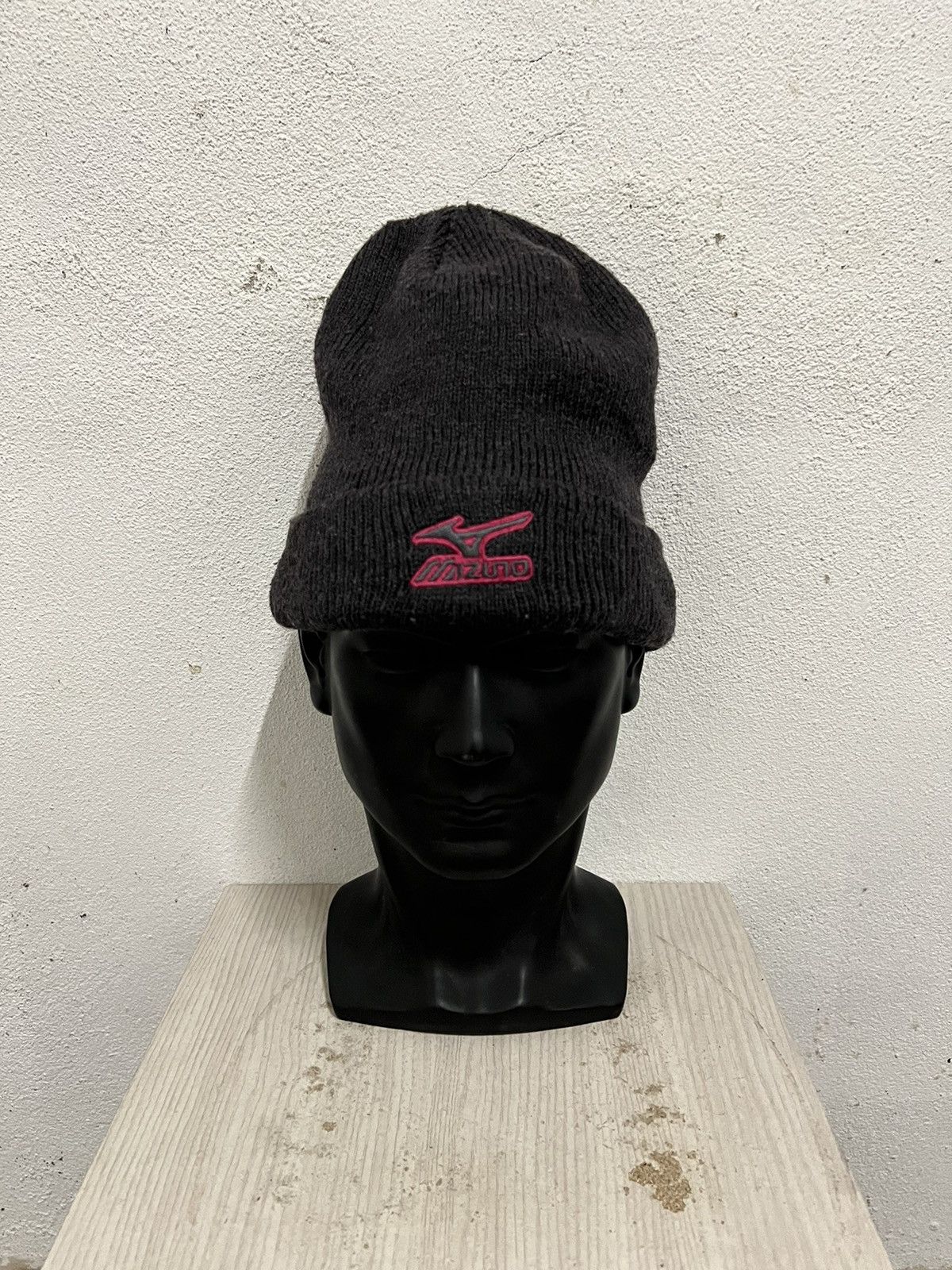 Mizuno Mizuno Spell out Beanie Hat Size ONE SIZE - 2 Thumbnail