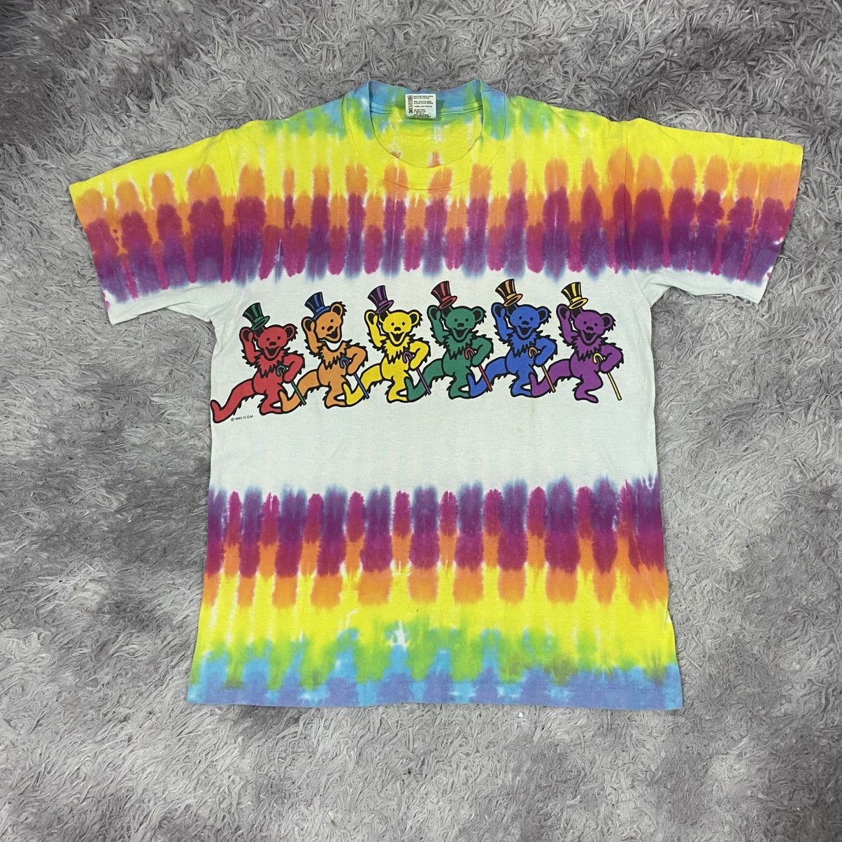 Band Tees Vintage 90’s grateful dead band tie dye mirror print Size US M / EU 48-50 / 2 - 1 Thumbnail