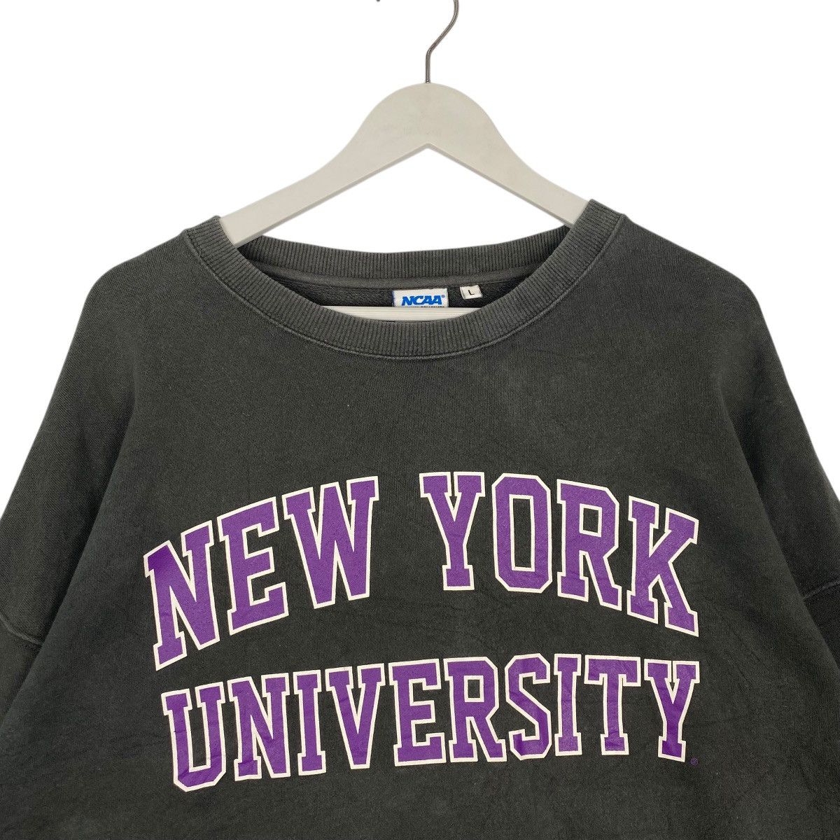 Other Vintage New York University Crewneck Sweatshirt Gray Size L Size US L / EU 52-54 / 3 - 4 Thumbnail