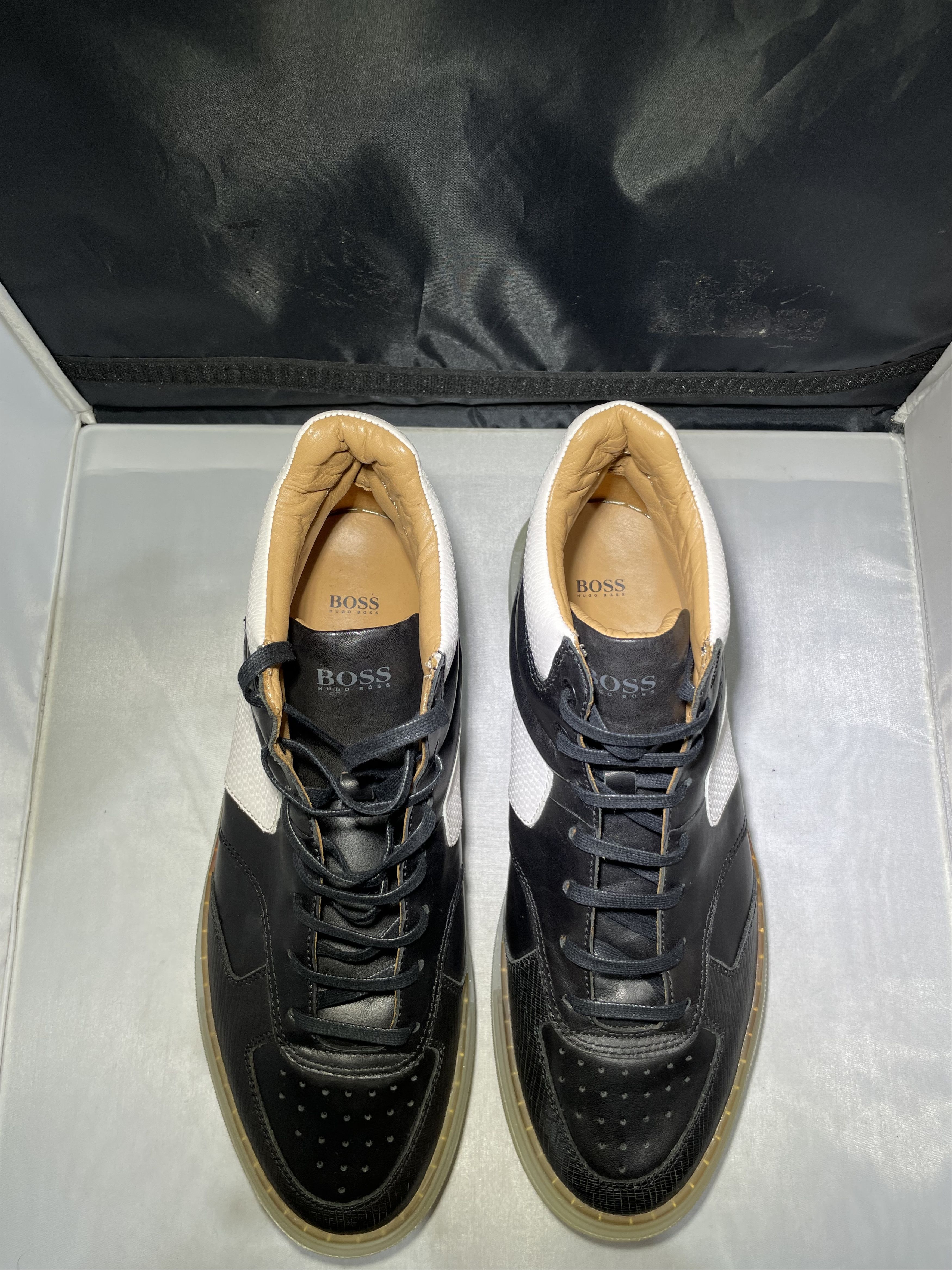 Hugo Boss Hugo Boss 'Black/White' 50397625 Size US 9 / EU 42 - 8 Thumbnail