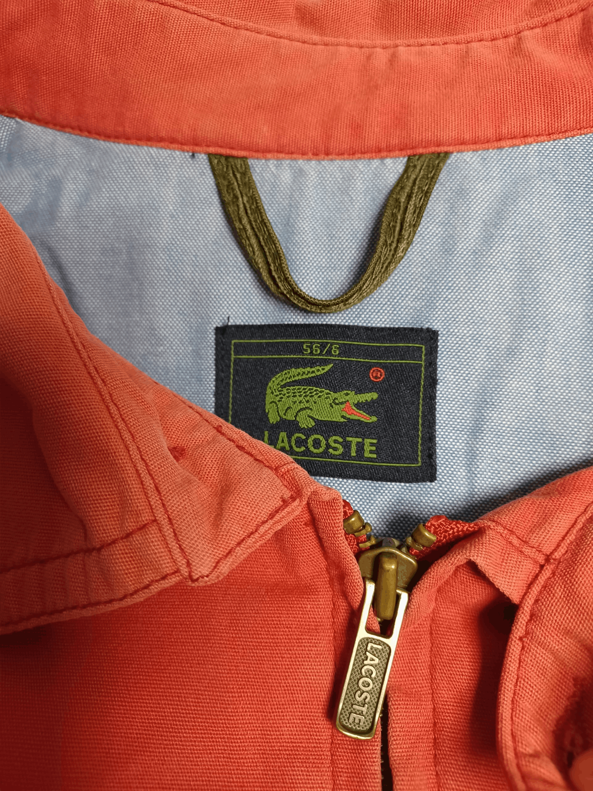Lacoste LACOSTE VINTAGE LUXURY RED FADED JACKET Size US XL / EU 56 / 4 - 4 Thumbnail
